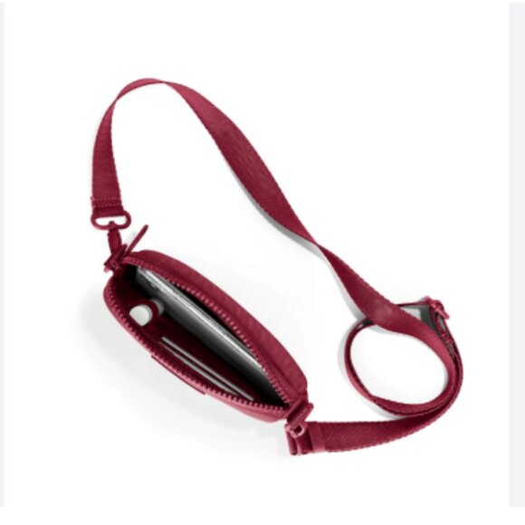 Sephora x Dagne Dover Mara Phone Sling Burgundy Maroon Wine NWT - Picture 4 of 14